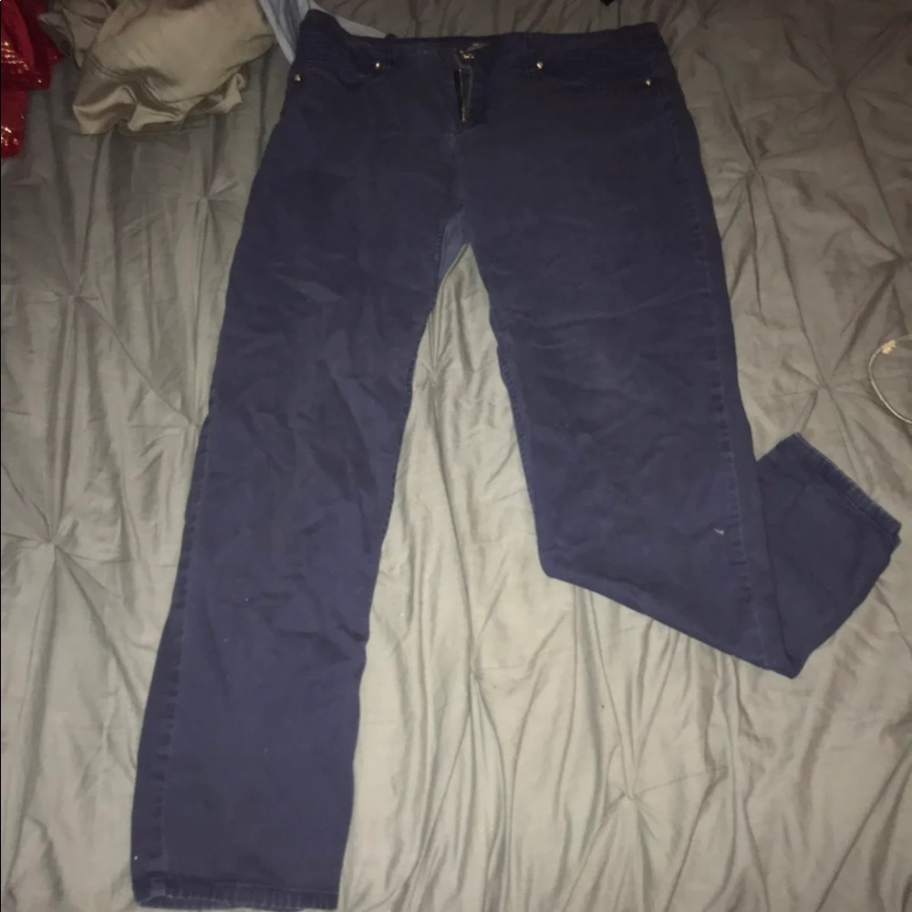 Navy Skinny Jeans